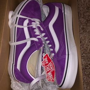 Purple Old skool vans